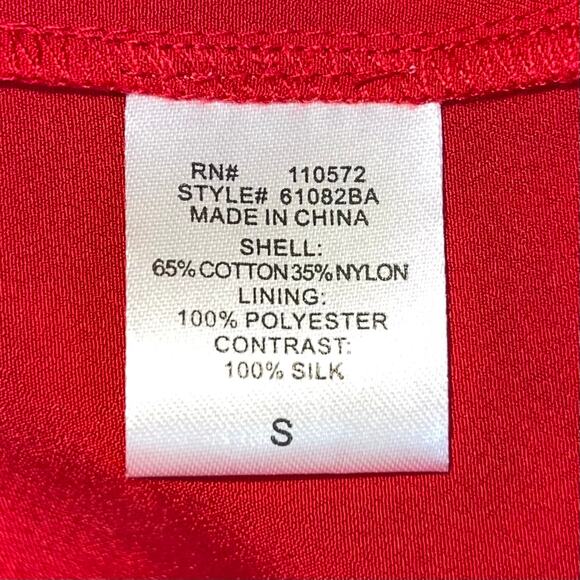 Red Lace Dress Eyelash Barneys New York - Picture 9 of 13